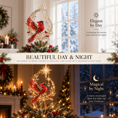 Cardinal Heaven’s Light Tree Topper